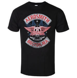 Tričko metal LOW FREQUENCY Aerosmith Boston Pride černá M